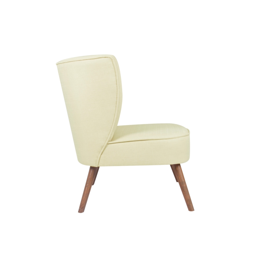 Fåtölj JENI krämfärgad