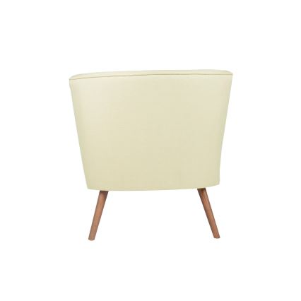 Fåtölj JENI krämfärgad