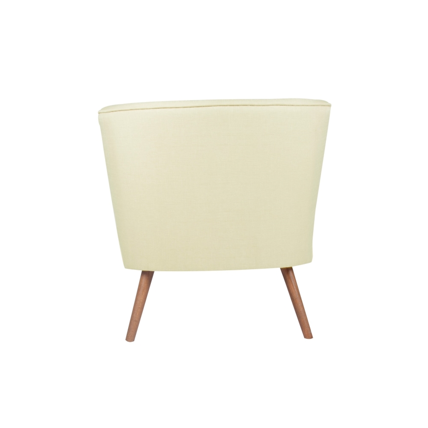 Fåtölj JENI krämfärgad