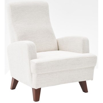 Fåtölj KOVU krämfärgad