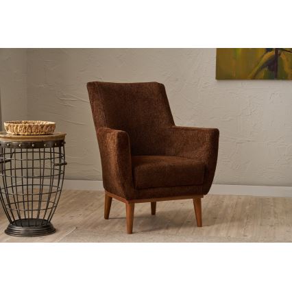 Fåtölj NUPI brun
