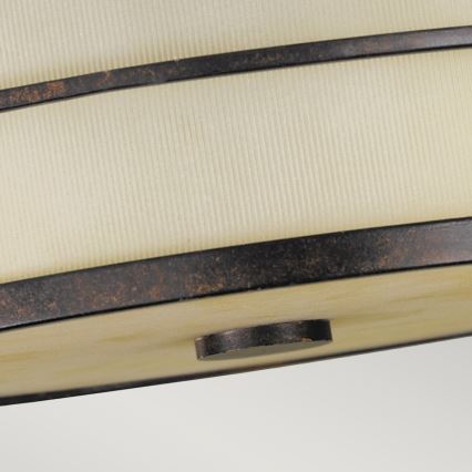 Feiss - Fäst ljuskrona FUSION 3xE27/60W/230V