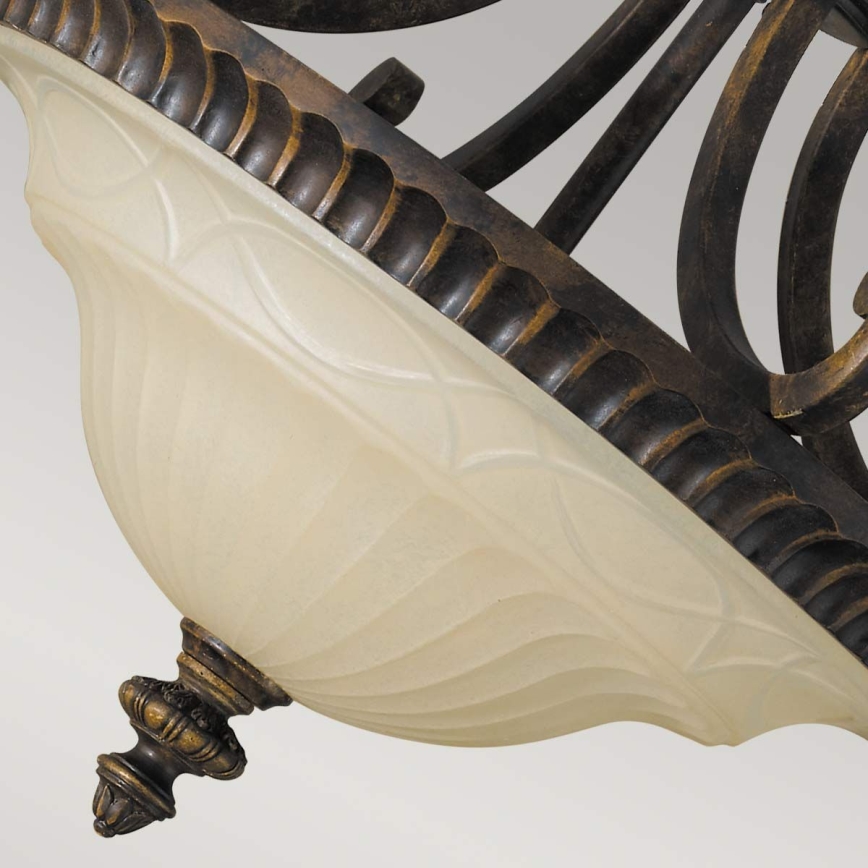 Feiss - Ytmonterad ljuskrona DRAWING ROOM 2xE27/60W/230V