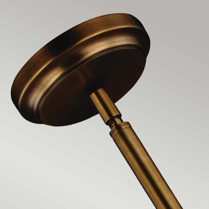 Feiss - Pendelkrona HOBSON 1xE27/60W/230V brons