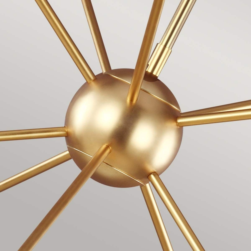 Feiss - LED pendelljuskrona JAX 10xG9/3W/230V guld