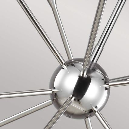 Feiss - LED pendelljuskrona JAX 10xG9/3W/230V skinande krom