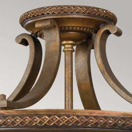 Feiss - Ytmonterad ljuskrona KELHAM HALL 2xE27/60W/230V