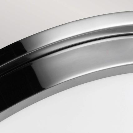 Feiss - Badrumsplafond PAYNE 2xE27/60W/230V IP44 mattkrom