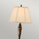 Feiss - Golv lampa LINCOLNDALE 1xE27/60W/230V brons/beige