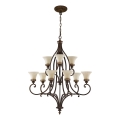 Feiss - Ljuskrona på kedja DRAWING ROOM 9xE27/60W/230V