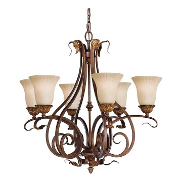 Feiss - Ljuskrona på kedja SONOMA VALLEY 6xE27/60W/230V