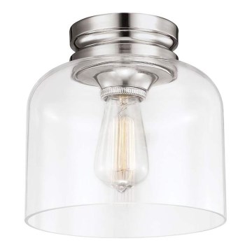 Feiss - Taklampa HOUNSLOW 1xE27/60W/230V blank krom