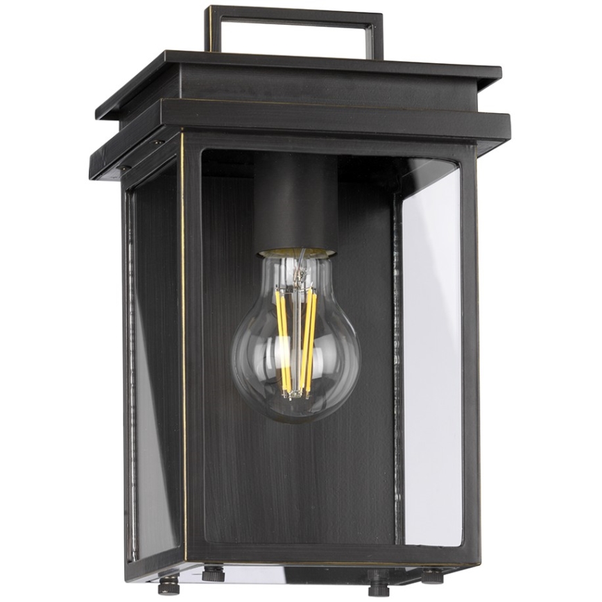 Feiss - Vägglampa för utomhusbruk GLENVIEW 1xE27/60W/230V IP44 antracit