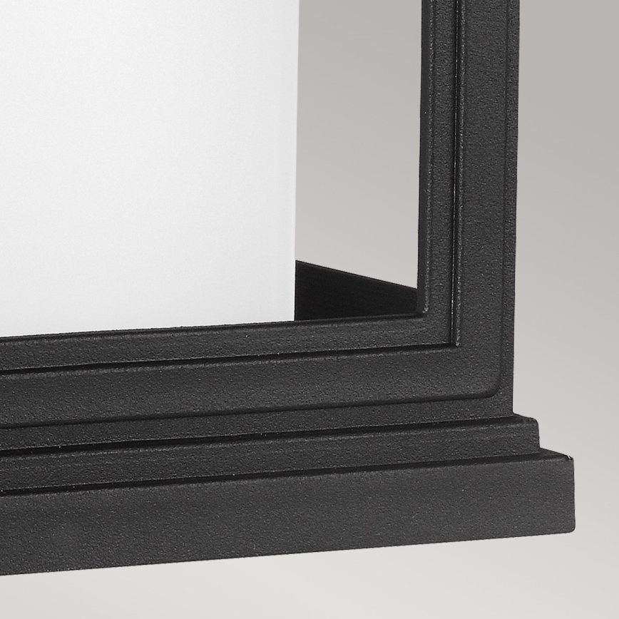Feiss - Vägglampa för utomhusbruk ROSCOE 1xE27/60W/230V IP44 svart