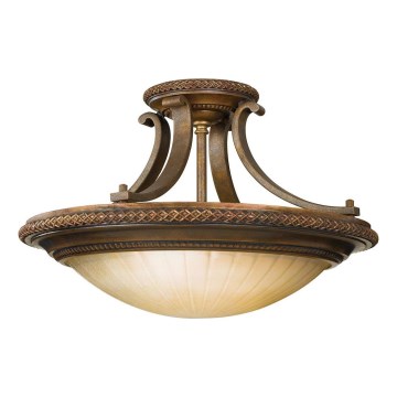 Feiss - Ytmonterad ljuskrona KELHAM HALL 2xE27/60W/230V