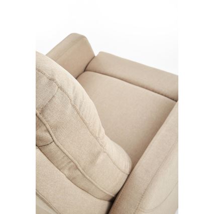 Justerbar fåtölj FELIPE beige