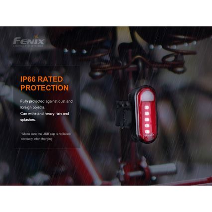 Fenix BC05RV20 - LED Uppladdningsbar Fick lampa LED/USB IP66 15 lm 120 h