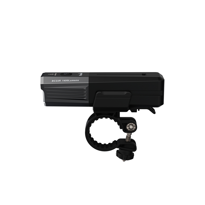 Fenix BC22R - dimbar uppladdningsbar cykellampa LED/USB 3400 mAh IP66 1400 lm 41 h svart