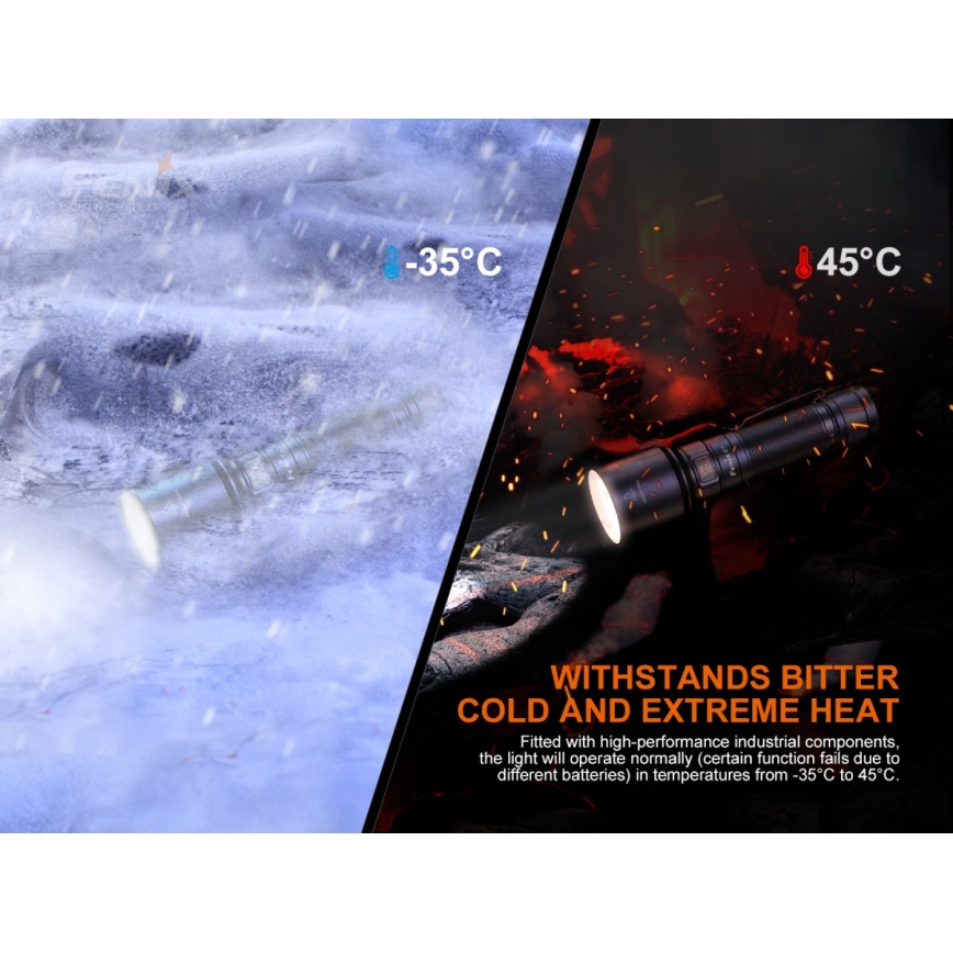 Fenix C7 - dimbar uppladdningsbar LED-ficklampa LED/1x21700 IP68 3000 lm 68 h