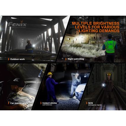 Fenix C7 - dimbar uppladdningsbar LED-ficklampa LED/1x21700 IP68 3000 lm 68 h