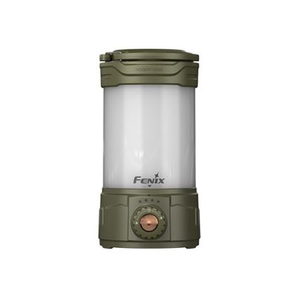 Fenix CL26RPROOLI - LED Ljusreglerad bärbar uppladdningsbar lampa LED/USB IP66 650 glansig 408 h 5000 mAh grön