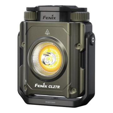 Fenix CL27RGRE - LED Ljusreglerad uppladdningsbar belysning LED/USB IP66 1600 glansig 285 h 5000 mAh