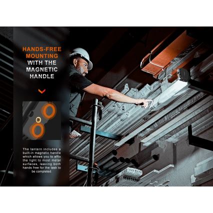 Fenix CL28R - LED Ljusreglerad uppladdningsbar strålkastare med en strömbank LED/USB IP66 2000 lm 360 h 10000 mAh