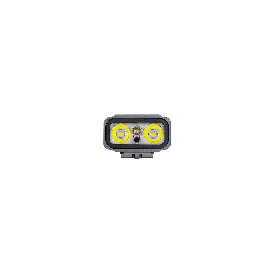 Fenix E06RGRY - LED Ljusreglerad uppladdningsbar ficklampa UV LED/USB IP66 700 glansig 60 h 750 mAh grå