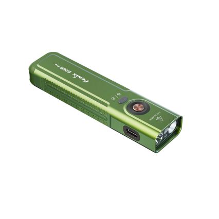 Fenix E06RPROEUOLI - LED-dimmbar uppladdningsbar ficklampa LED/USB 1650 mAh IP66 1600 lm 111 h grön