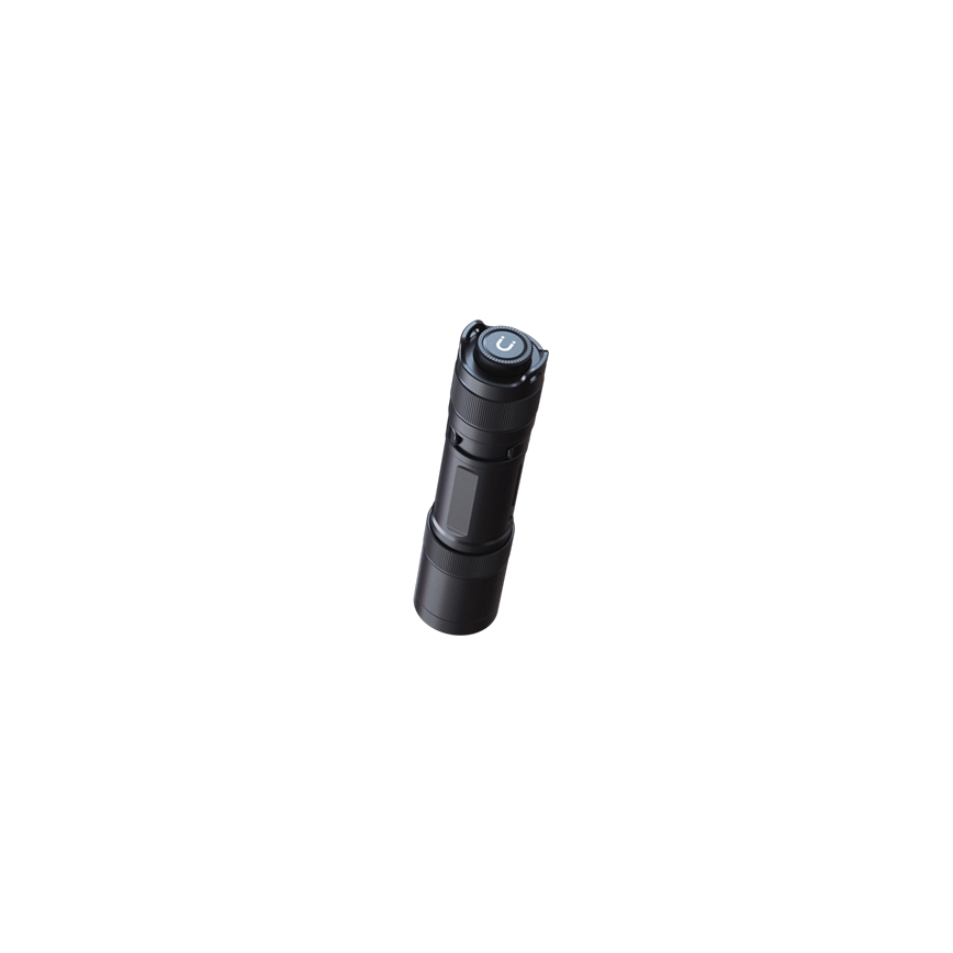 Fenix E12V30 - LED dimmbar uppladdningsbar ficklampa LED/1xAA 2000 mAh IP68 200 lm 100 h svart