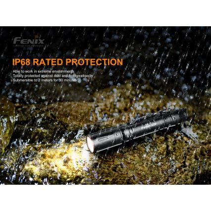 Fenix E20V20 - LED Fick lampa  LED/2xAA IP68 350 lm 200 h