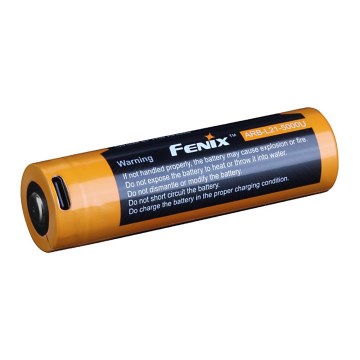 Fenix FE21700USB - 1 st Uppladdningsbart batteri med USB, 3,6 V, 5000 mAh