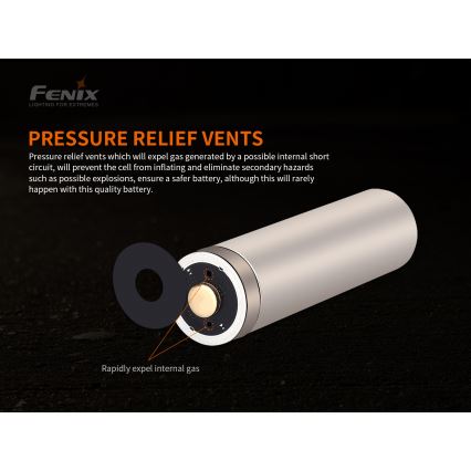 Fenix FE21700V20 - 1 st Uppladdningsbart batteri 21700/3,6V 5000 mAh