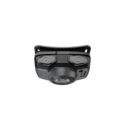 Fenix HL12RV20BLC - dimbar uppladdningsbar pannlampa, LED/USB, 950 mAh, IP66, 500 lm, 112 h, svart