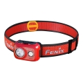 Fenix HL32RTRED - LED uppladdningsbar pannlampa LED/USB/3xAAA IP66 800 lm 300 h röd/orange