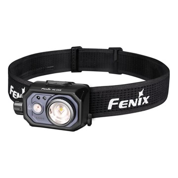 Fenix HL45R - LED Ljusreglerad uppladdningsbar fokusering pannlampa LED/USB IP66 1000 glansig 240 h svart