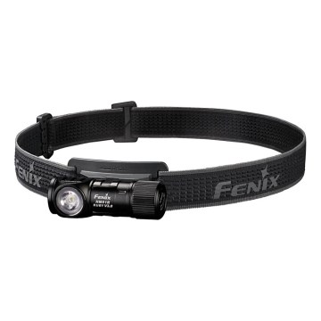 Fenix HM51RV3ABL - Dimbar uppladdningsbar LED-pannlampa LED/USB/1xCR123A 950 mAh IP68 860 lm 125 h svart