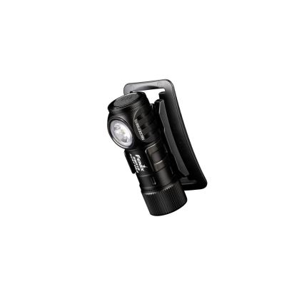 Fenix HM51RV3ABL - Dimbar uppladdningsbar LED-pannlampa LED/USB/1xCR123A 950 mAh IP68 860 lm 125 h svart