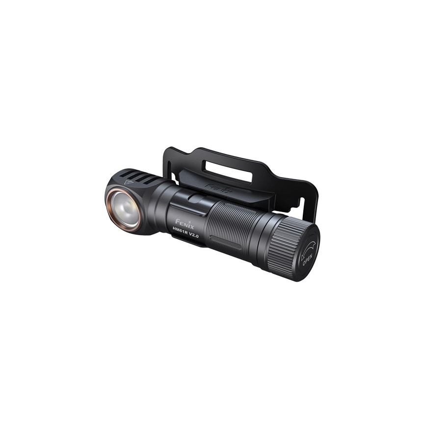 Fenix HM61RV20 - LED uppladdningsbar pannlampa LED/USB/2xCR123A IP68 1600 lm 300 h 3400 mAh