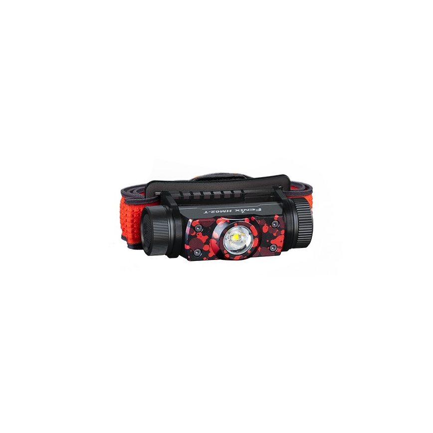 Fenix HM62TMGM - LED Ljusreglerad uppladdningsbar pannlampa LED/USB IP68 1200 glansig 280 h 3400 mAh