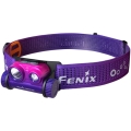 Fenix HM65RDTNEB -LED uppladdningsbar pannlampa LED/USB IP68 1500 lm 300 h lila/rosa