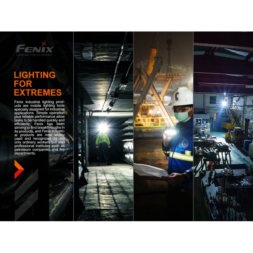 Fenix HM70R - LED uppladdningsbar pannlampa 4xLED/1x21700 IP68 1600 glansig 800 h 5000 mAh