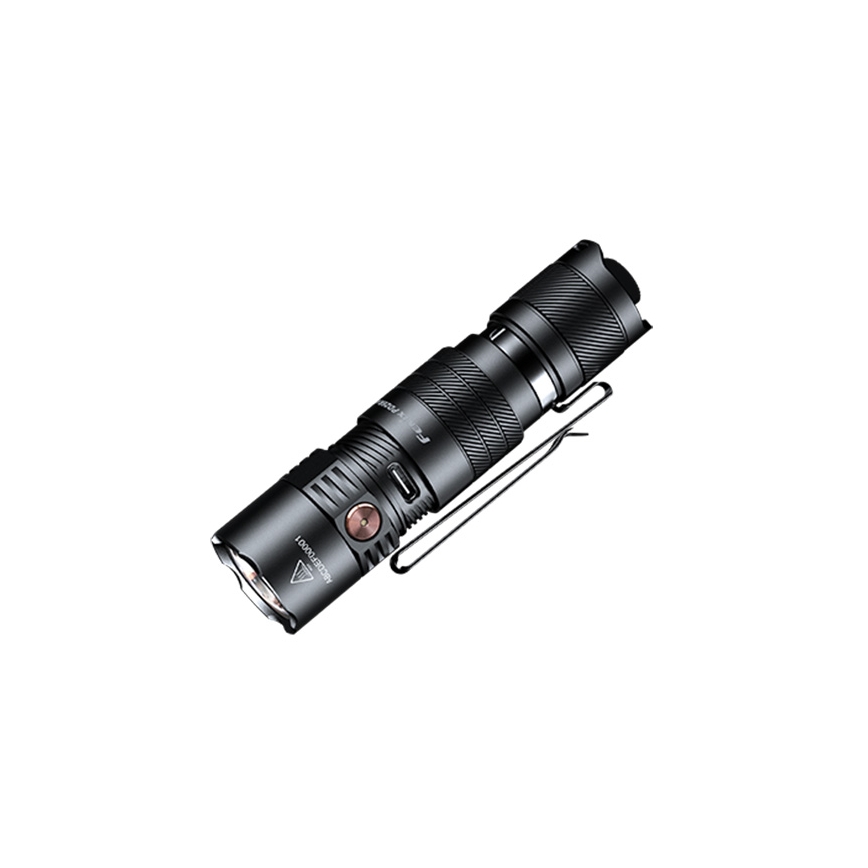 Fenix PD26RACE - dimbar uppladdningsbar LED-ficklampa LED/USB 1600 mAh IP68 1300 lm 556 h svart