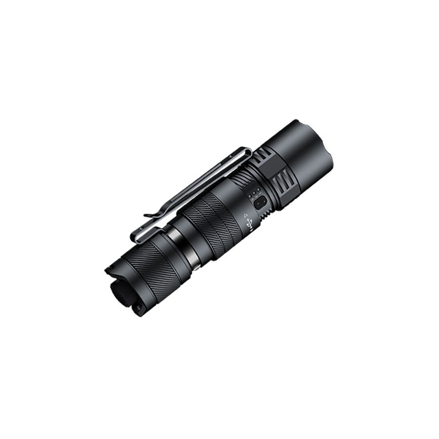 Fenix PD26RACE - dimbar uppladdningsbar LED-ficklampa LED/USB 1600 mAh IP68 1300 lm 556 h svart