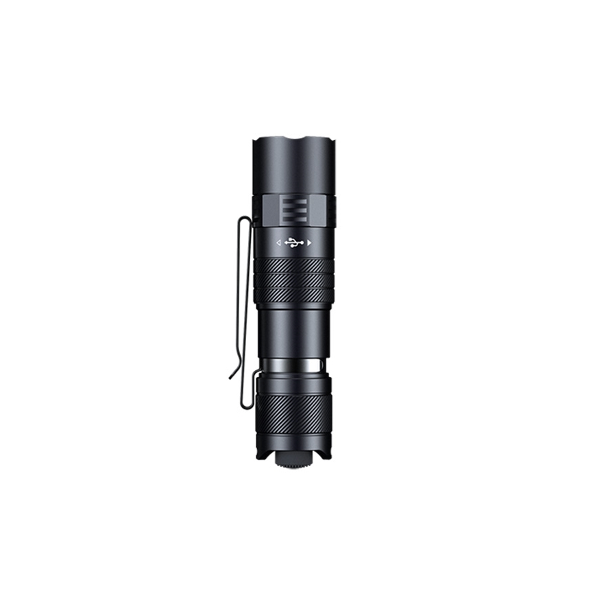 Fenix PD26RACE - dimbar uppladdningsbar LED-ficklampa LED/USB 1600 mAh IP68 1300 lm 556 h svart
