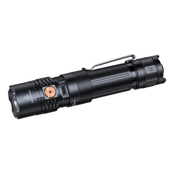 Fenix PD36RACE - dimbar uppladdningsbar LED-ficklampa LED/USB 5000 mAh IP68 3000 lm 63,45 h svart