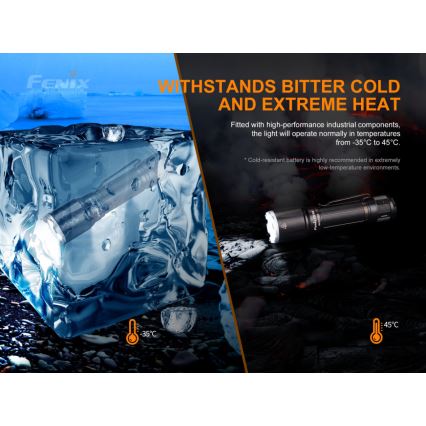 Fenix TK16V20 - LED laddningsbar Fick lampa  LED/1x21700 IP68 3100 lm 43 h