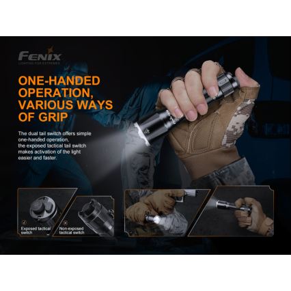 Fenix TK16V20 - LED laddningsbar Fick lampa  LED/1x21700 IP68 3100 lm 43 h