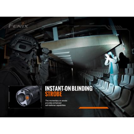 Fenix TK20RV20 - LED Taktisk uppladdningsbar ficklampa LED / USB IP68 3000 lm 48 timmar