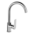 FERRO - Köksblandare ALGEO SQUARE blank krom